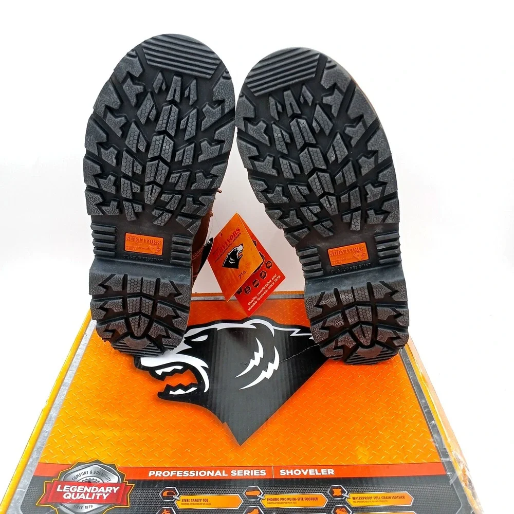 HERMAN SURVIVORS Mens SIZE: 7.5 Pro Series‎ Shoveler 6